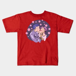 Couple Kissing Kids T-Shirt